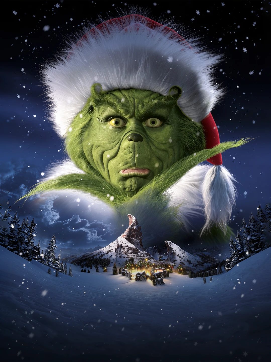 Grinch: Yangi yil o'g'risi - vertikal poster