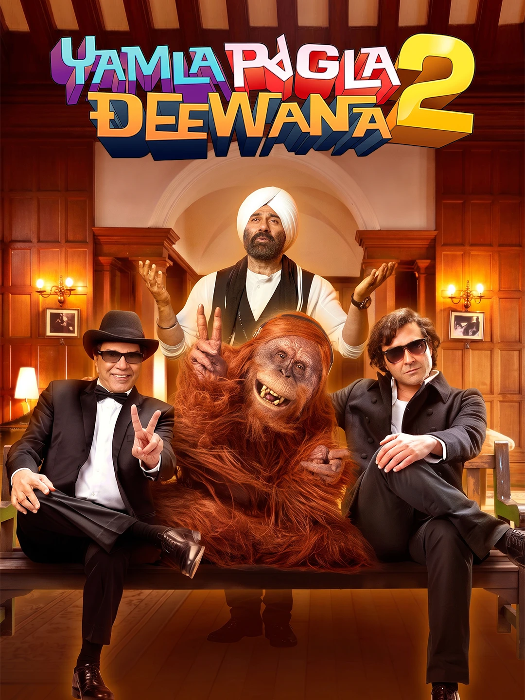Yamla Pagla Deewana 2 poster