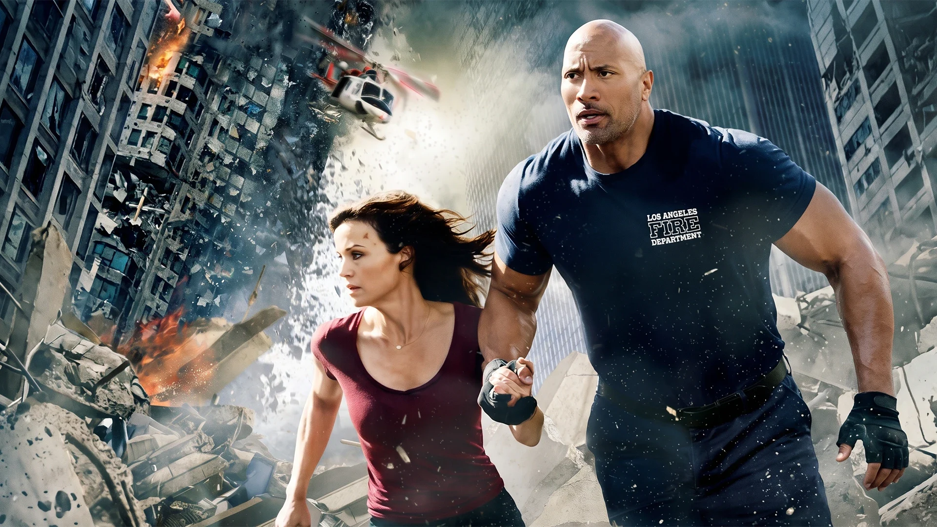San Andreas zilzilasi - gorizontal poster