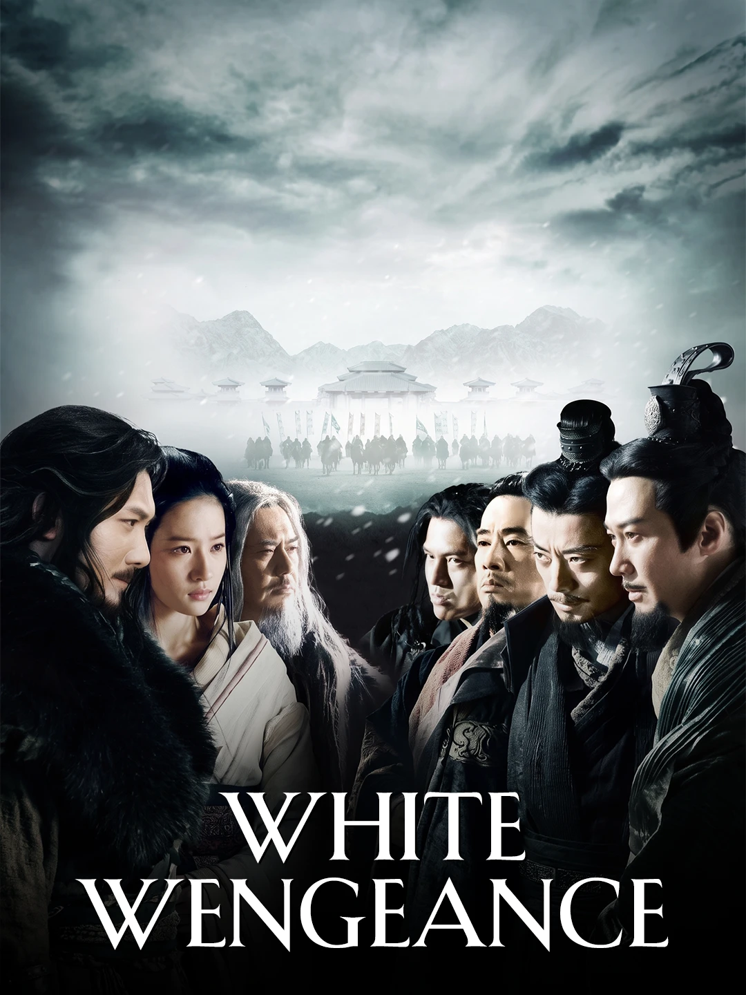 White revenge poster
