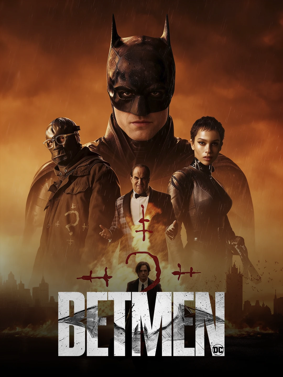 Betmen (2022) poster