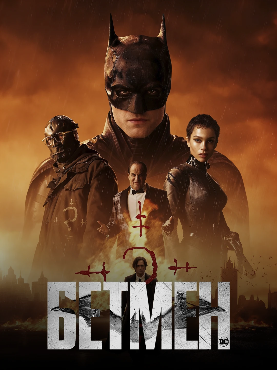 Бэтмен (2022) poster