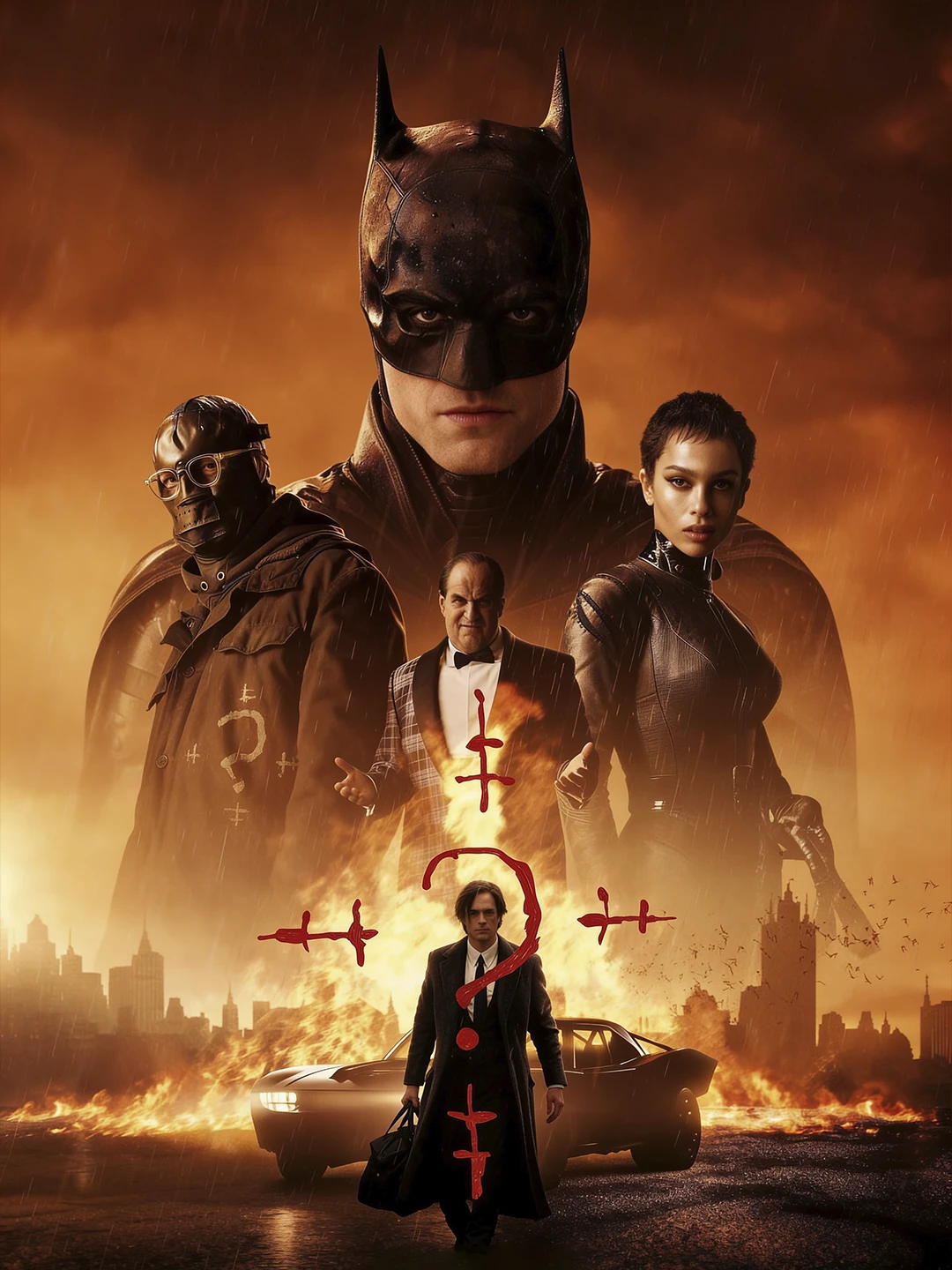 Betmen (2022) - vertikal poster
