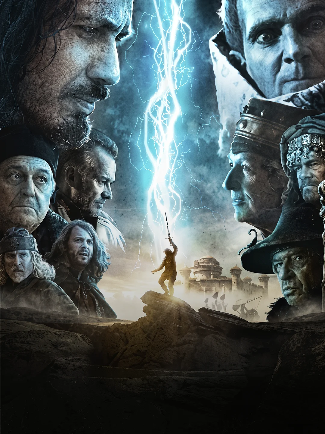 Kamelot qirolining qaytishi - vertikal poster