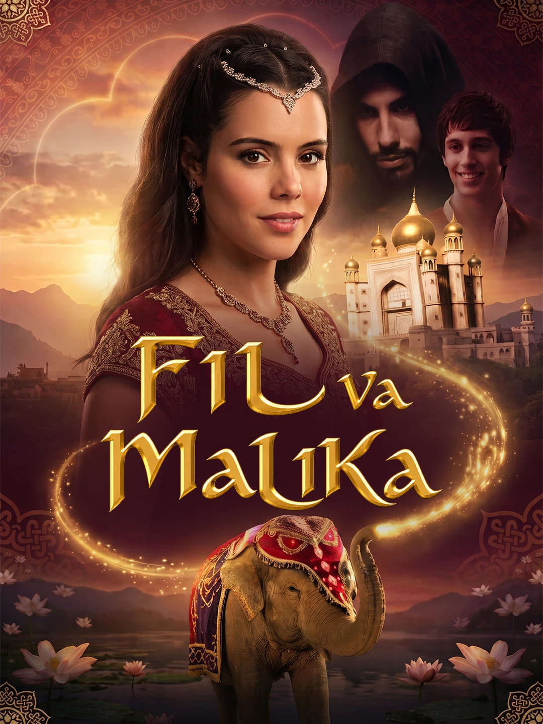 Fil va Malika poster