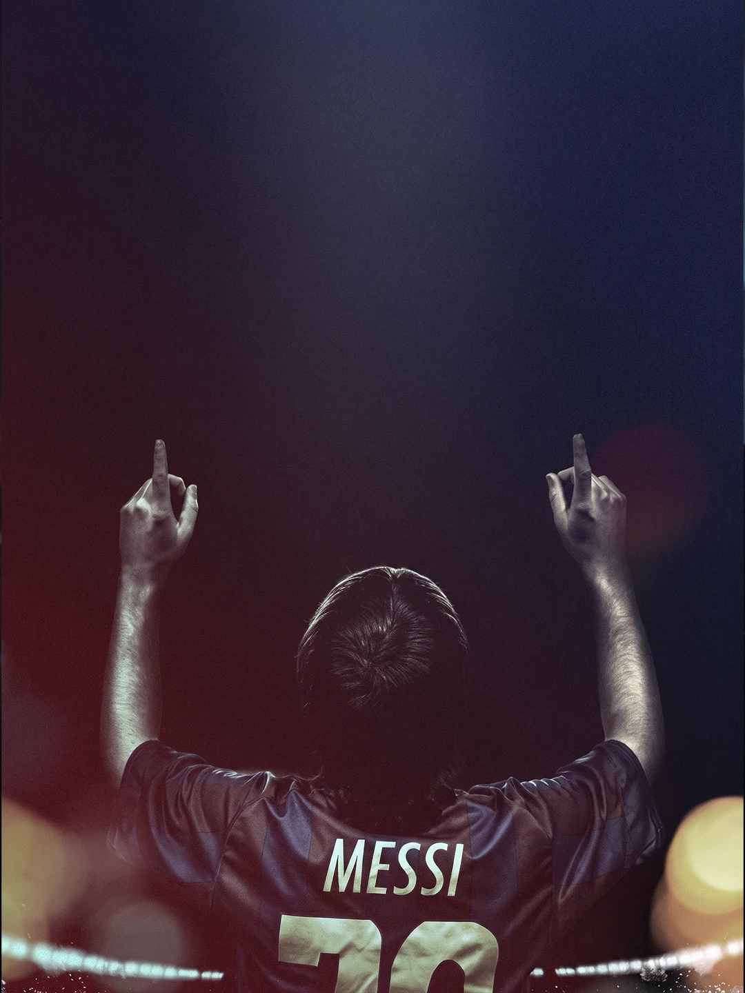 Messi - vertikal poster