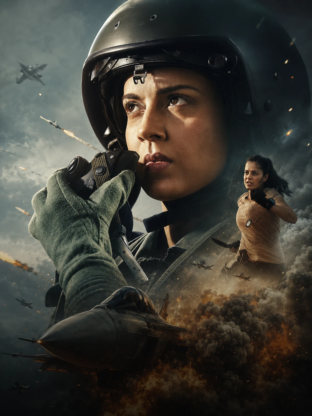 Tejas - vertikal poster