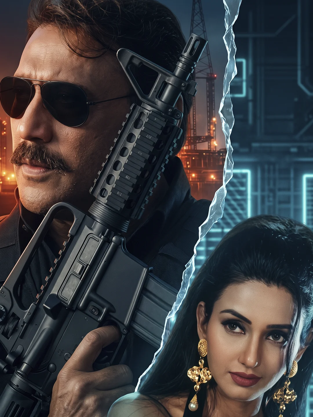 Ram hammaga qarshi - vertikal poster