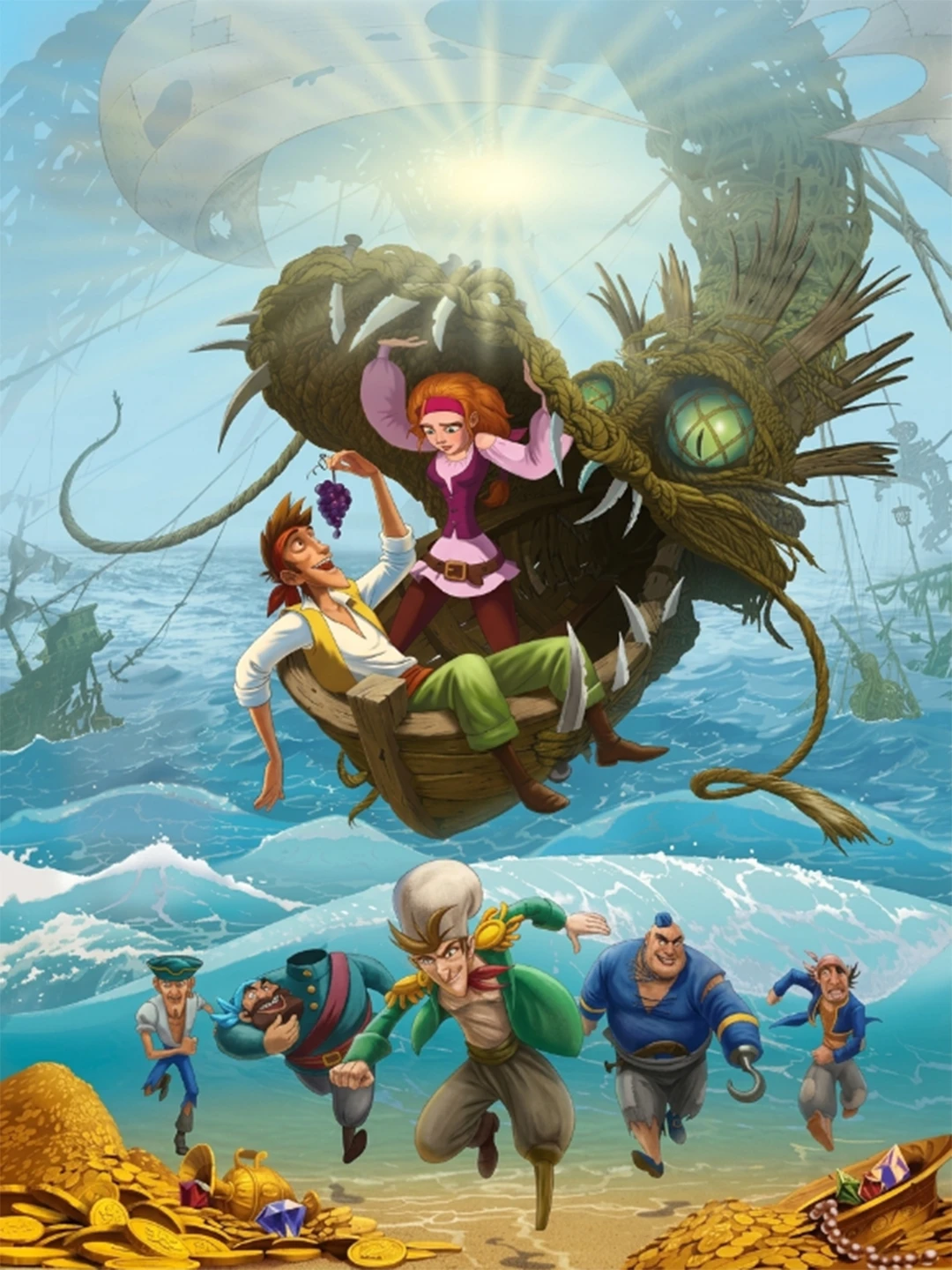 Sinbad va qaroqchilar - vertikal poster