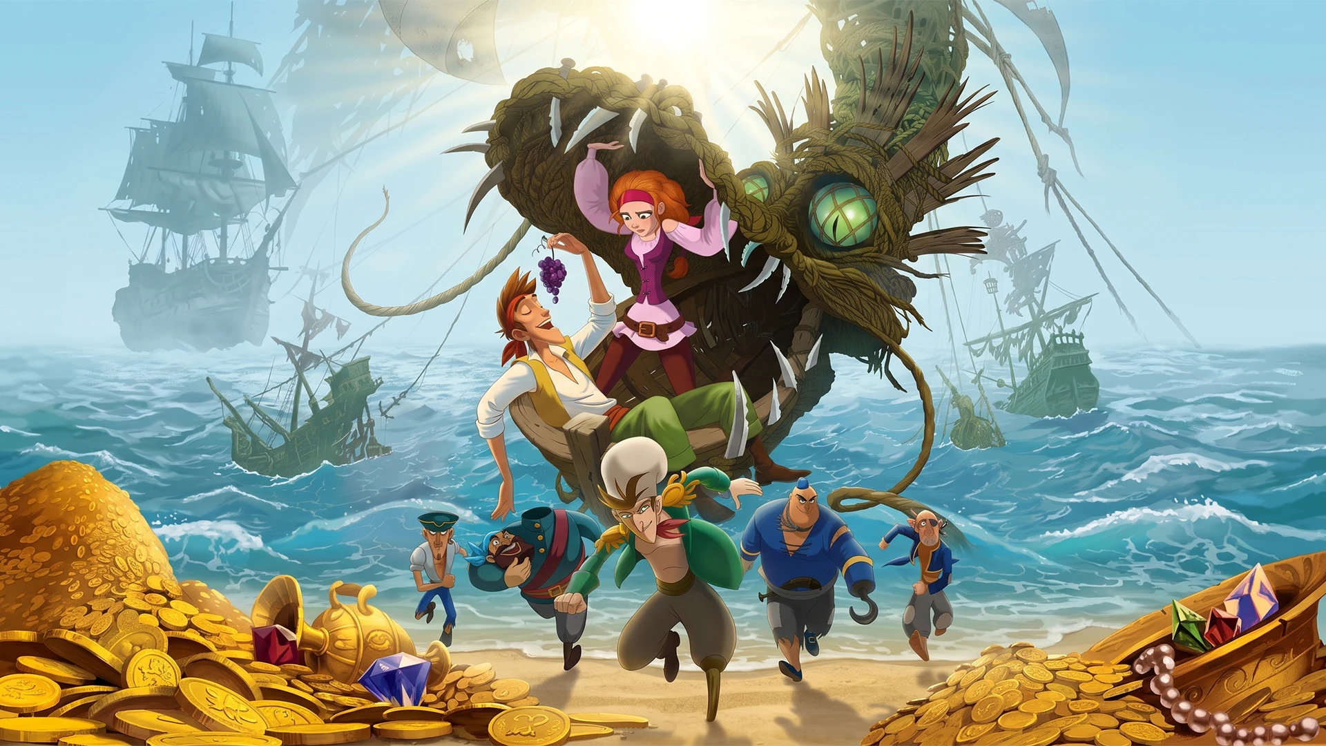 Sinbad va qaroqchilar - gorizontal poster