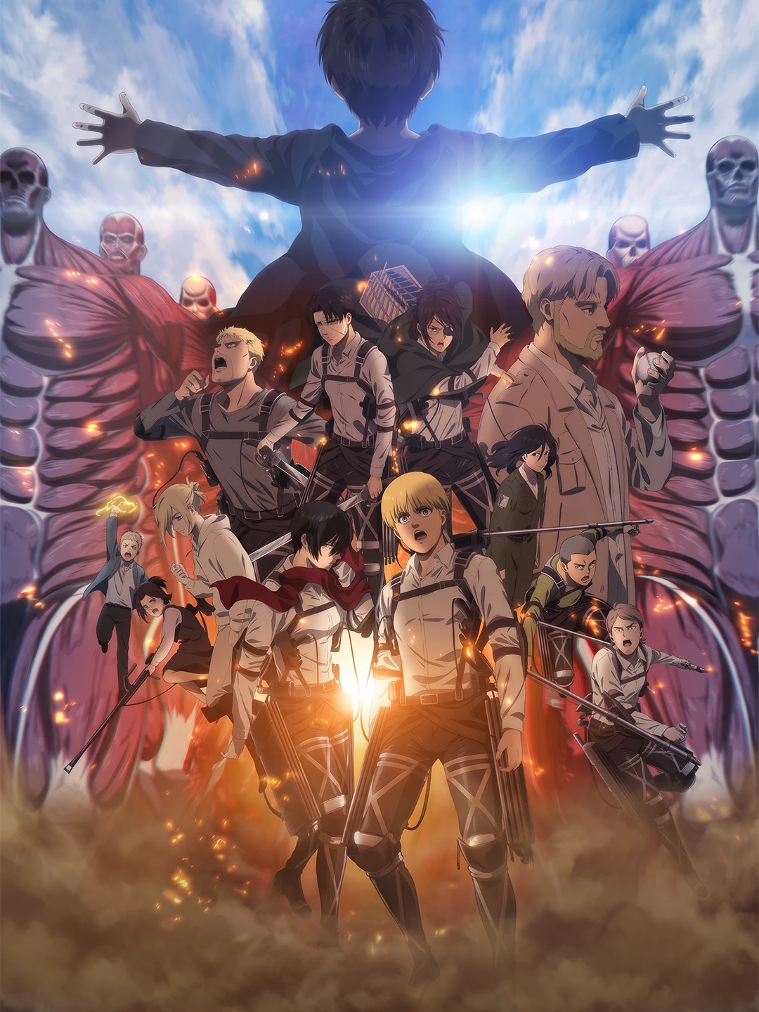 Titanlar hujumi:So'ngi hujum - vertikal poster