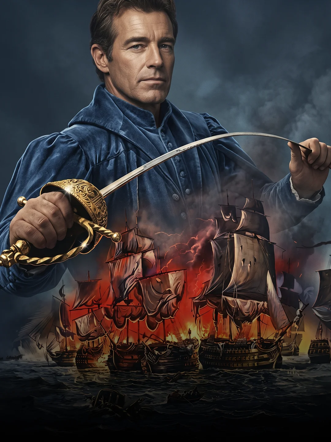 Oshiq Qaroqchi - vertikal poster