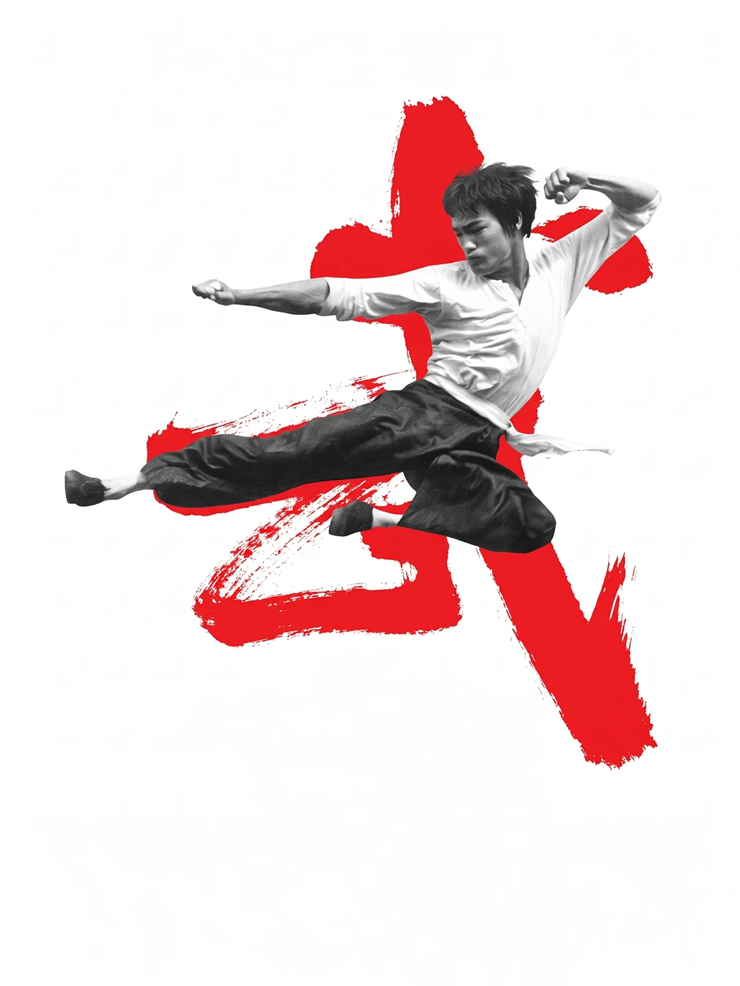 Bryus Li - vertikal poster