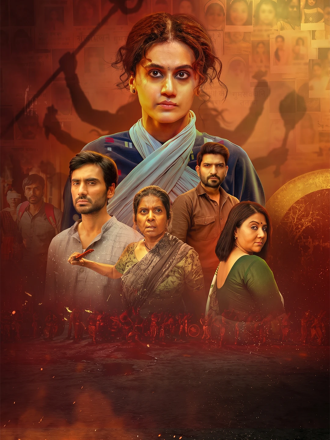 Gandhari - vertikal poster