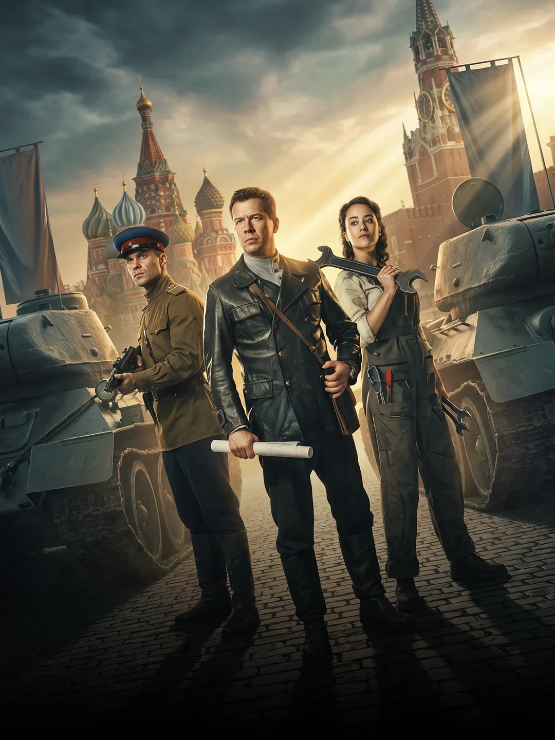 Tanklar - vertikal poster