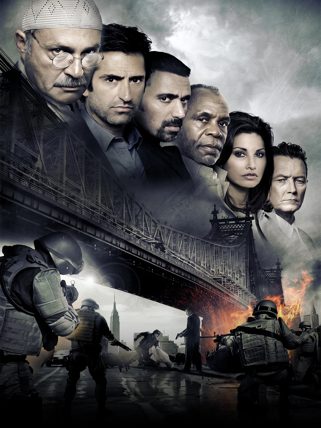 Nyuyorkning besh minorasi - vertikal poster