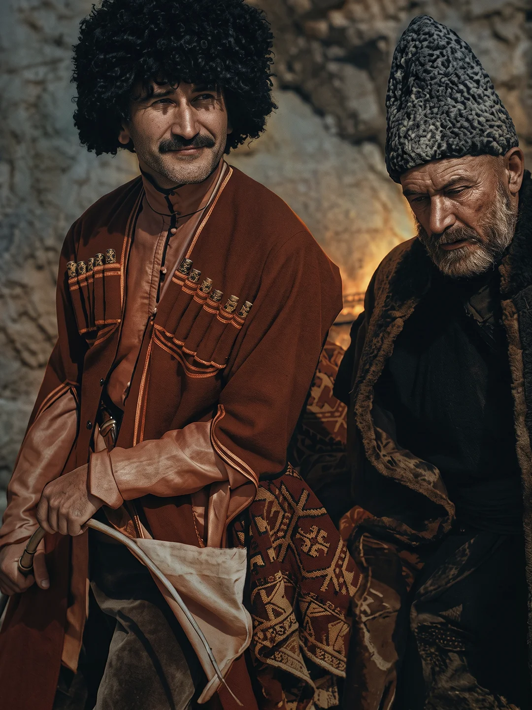 Dovyurak Xochbar haqida rivoyat - vertikal poster