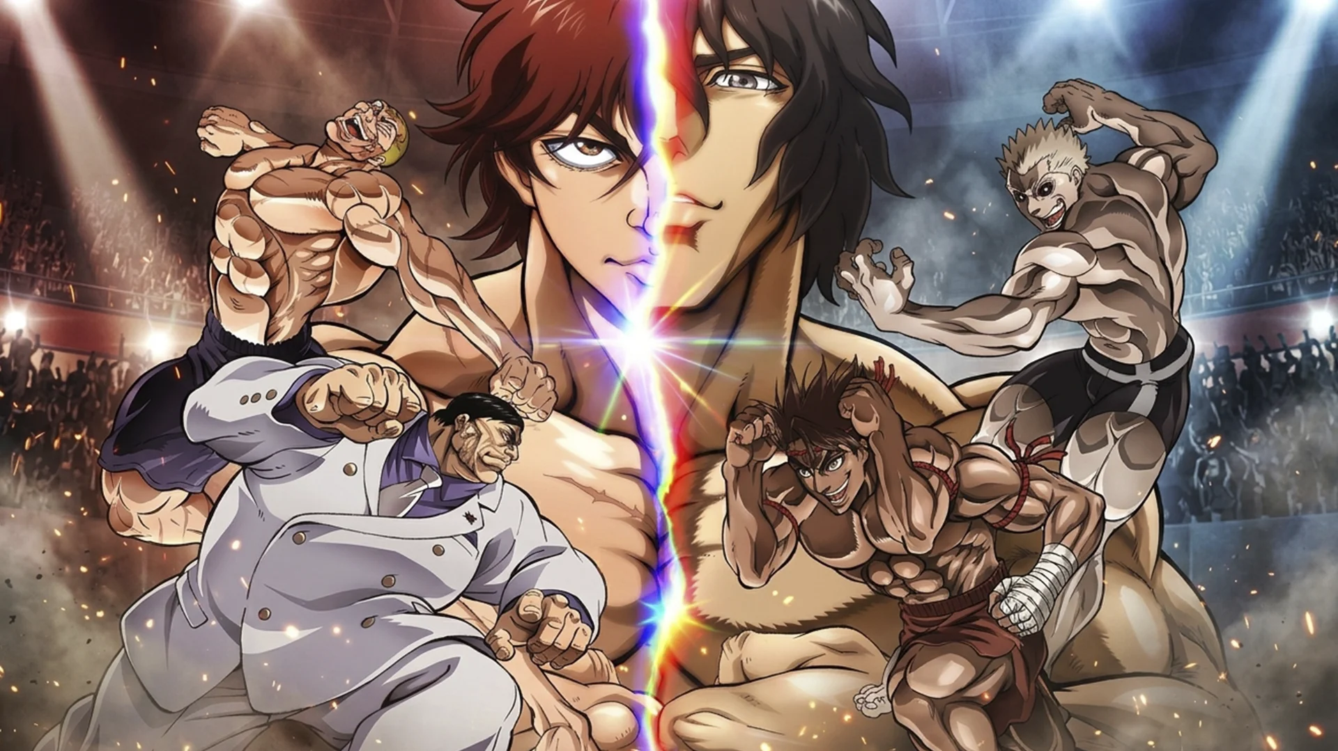 Baki Hanma Kengan Ashuraga qarshi